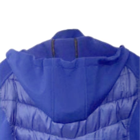 PENNINGTONS Cobalt Blue Hooded Puffer Coat 2X - Picture 3 of 5
